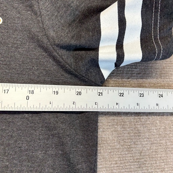 Naruto Team 7 Baseball Jersey Men's Medium Gray Button Up Ripple Junction 2007 - Picture 7 of 10